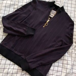 Baum Und Pferdgarten Jan Blouse in Navy and Red Stripe